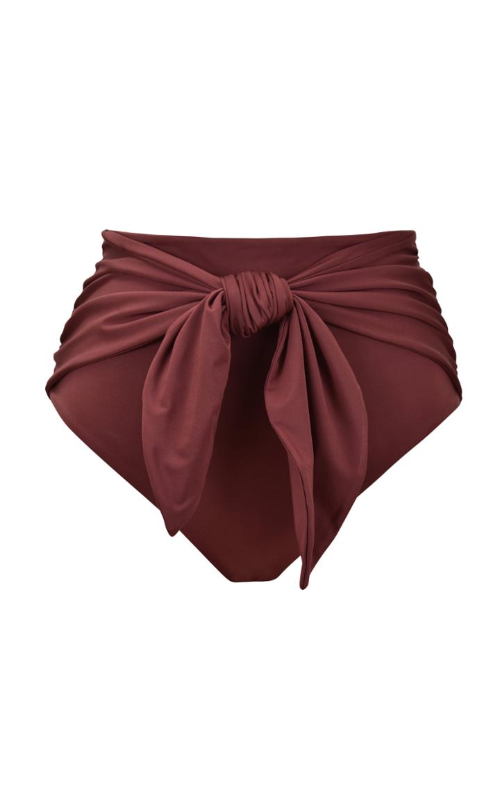 Moda Operandi Johanna Ortiz Farewell Belted High-waist Bikini Bottom