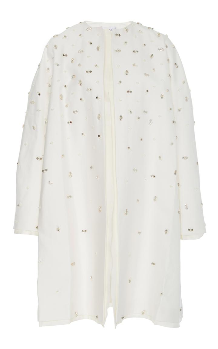 Dice Kayek Boxy Embellished Coat