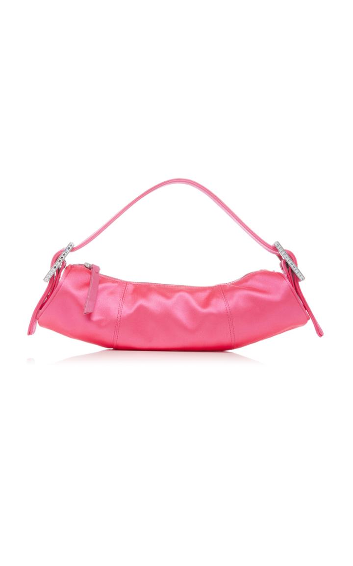 By Far Kubi Silk Satin Handle Bag