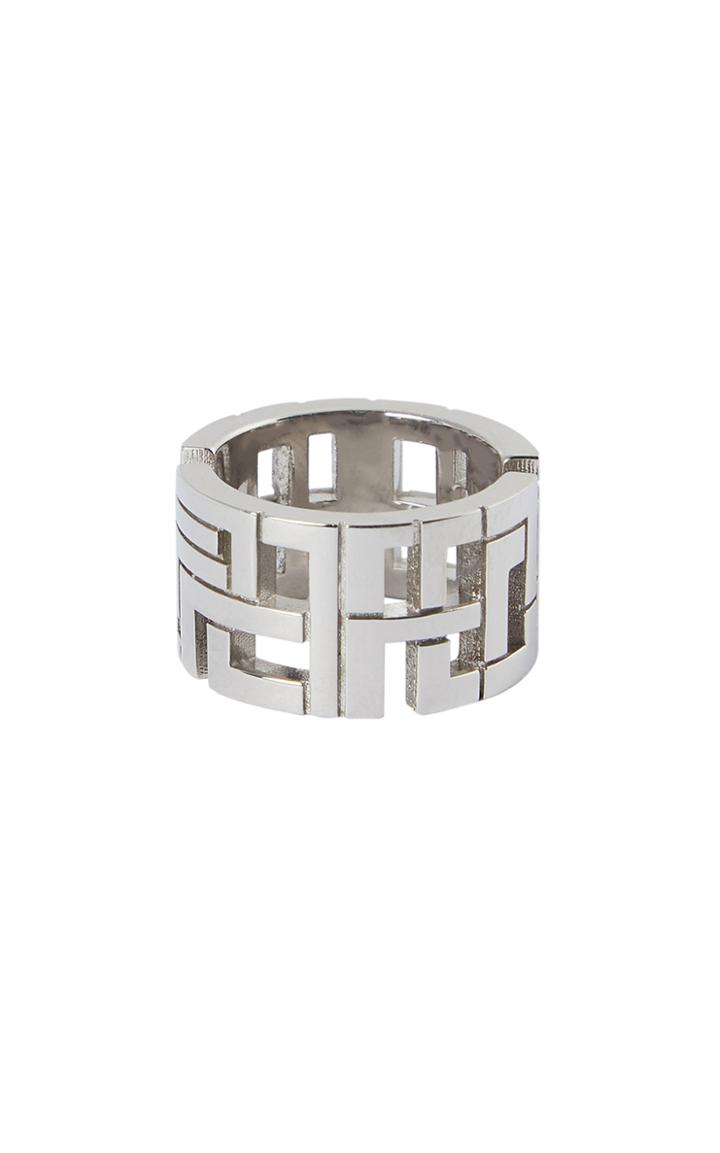 Moda Operandi Leda Madera Goldie Palladium-plated Ring