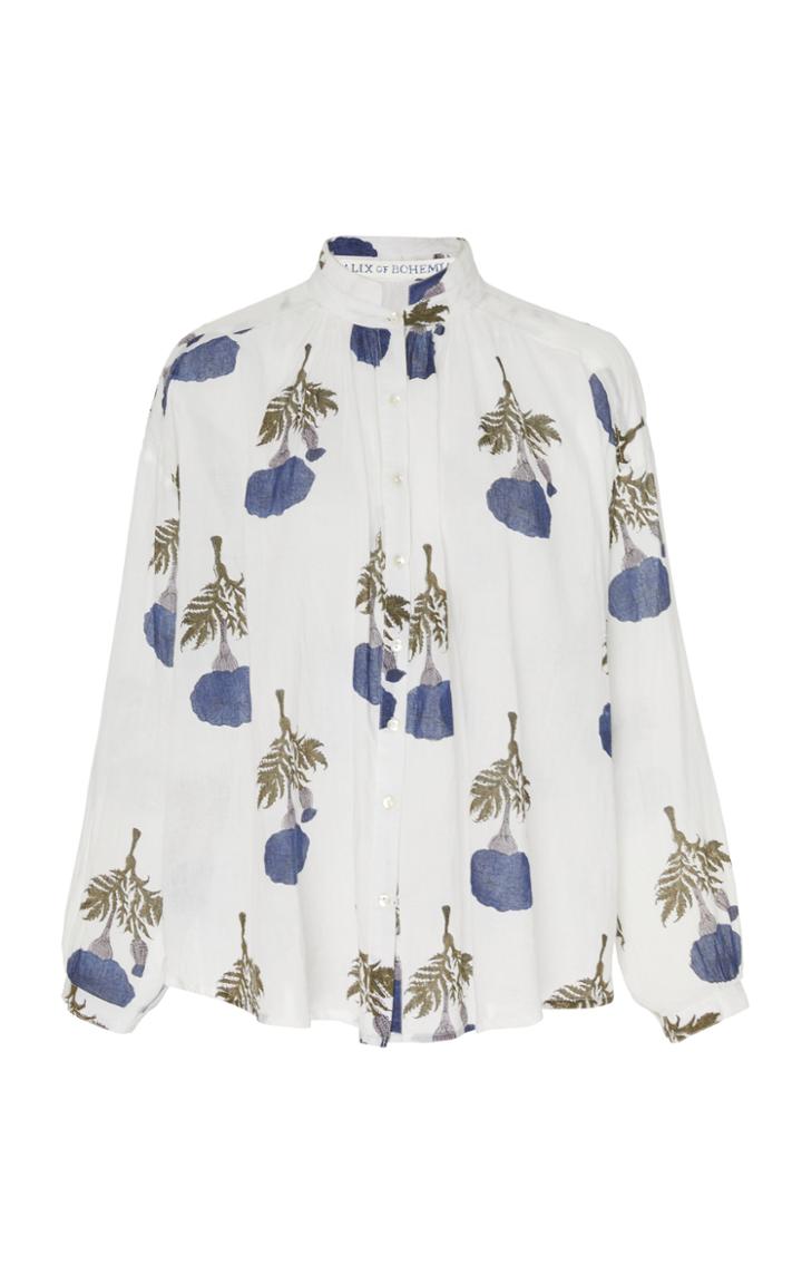 Alix Of Bohemia Kiki Cotton-voile Top