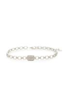 Shay Essential Pave Baguette Square Link Choker