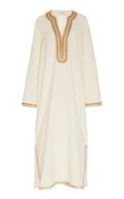 Moda Operandi Nili Lotan Honor Moroccan Embroidered Silk Dress Size: Xs