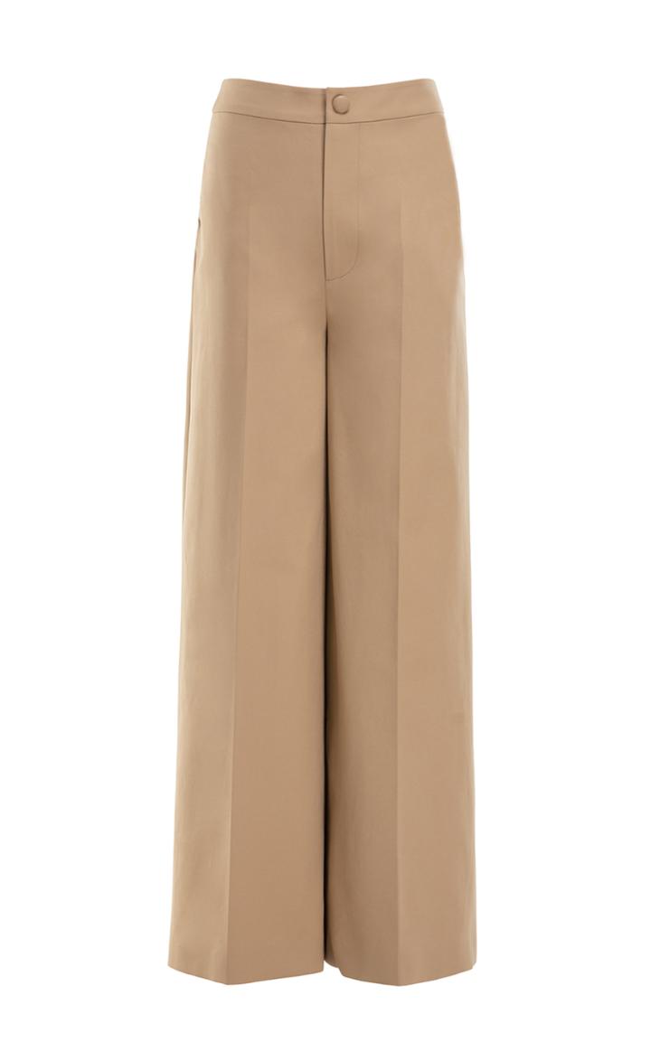 Moda Operandi Huishan Zhang Jackie Cotton-twill Culotte Pants