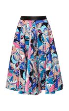 Emilio Pucci Quilted A-line Skirt