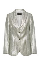 Fabiana Filippi Metallic Linen Blazer