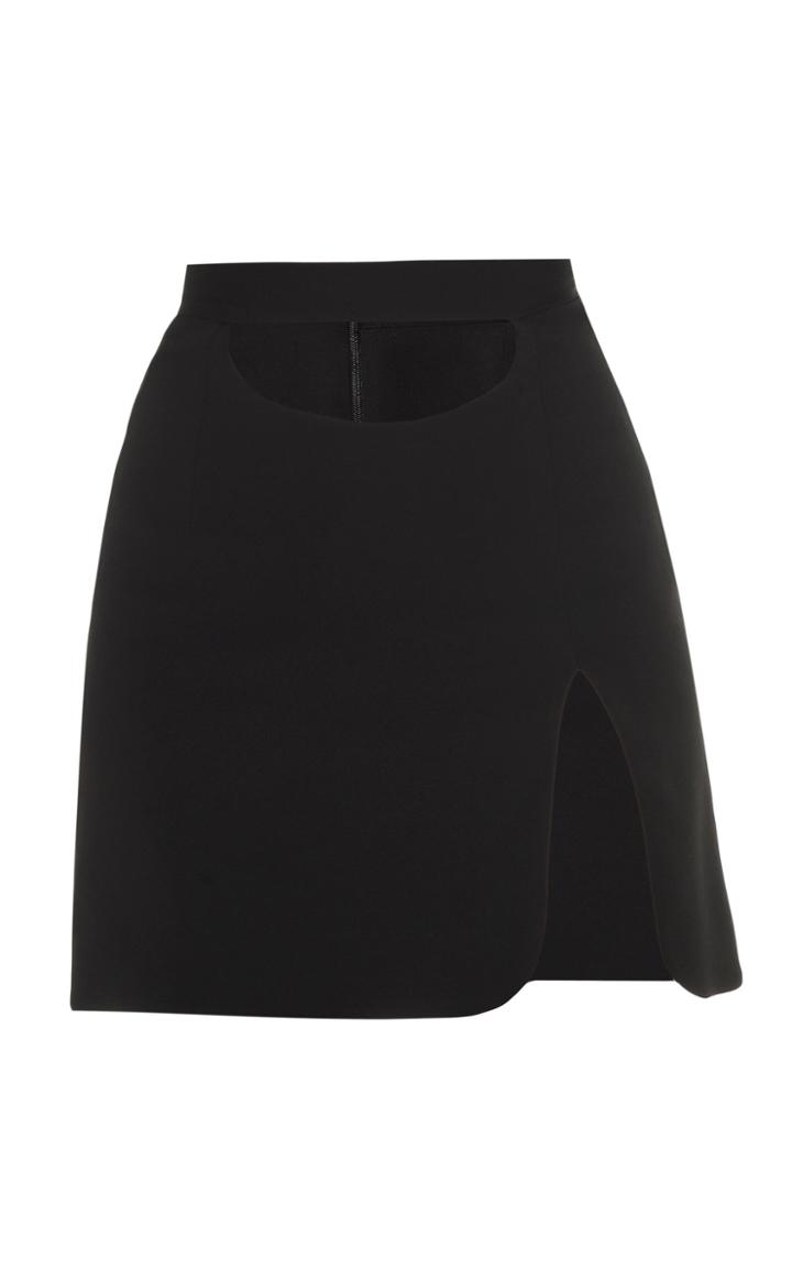 Moda Operandi Lado Bokuchava Cutout-waist Cotton Mini Skirt Size: S