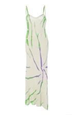 The Elder Statesman Cyclone Tie-dye Silk Maxi Dress