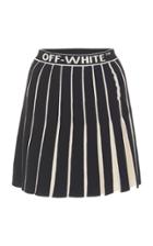Off-white C/o Virgil Abloh Knit Swans Mini Skirt