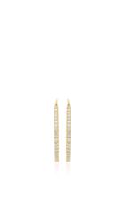 Ila Maneva 14k Gold Diamond Hoop Earrings