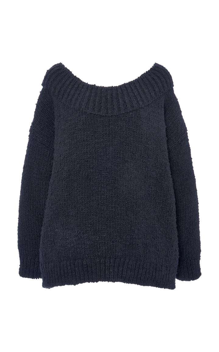 Moda Operandi Dolce & Gabbana Off-the-shoulder Ribbed-knit Sweater