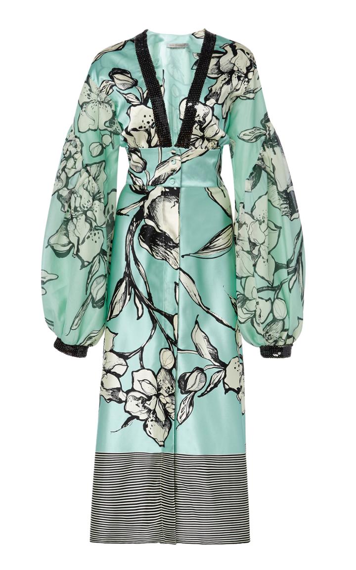 Silvia Tcherassi Babette Midi Full Sleeve Dress