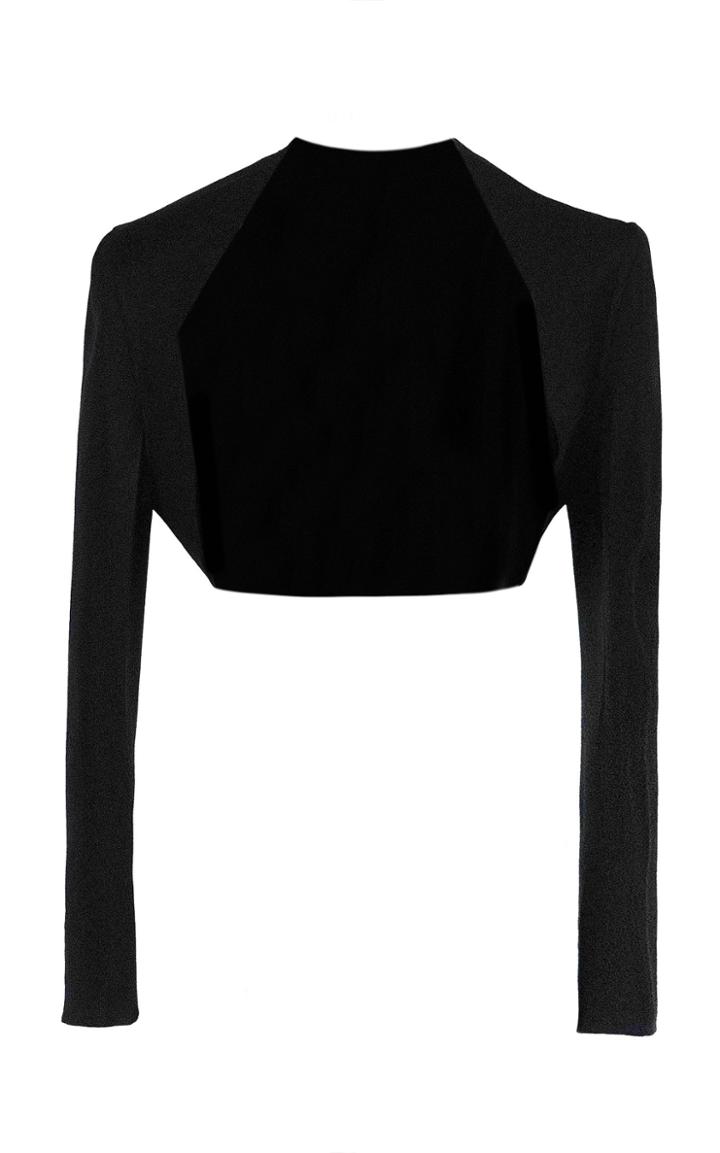 Moda Operandi Peter Do Double-faced Wool Bolero