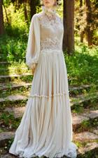Costarellos Bridal High Neck Gown