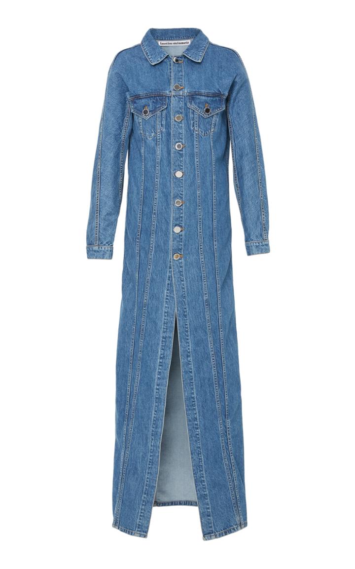 Faustine Steinmetz Long Denim Jacket
