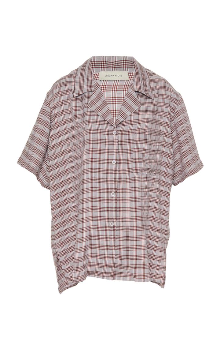 Shaina Mote Riah Plaid Top