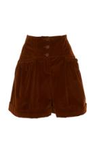 Alberta Ferretti High Waisted Shorts