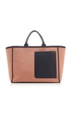 Valextra Canvas Shopping Tote