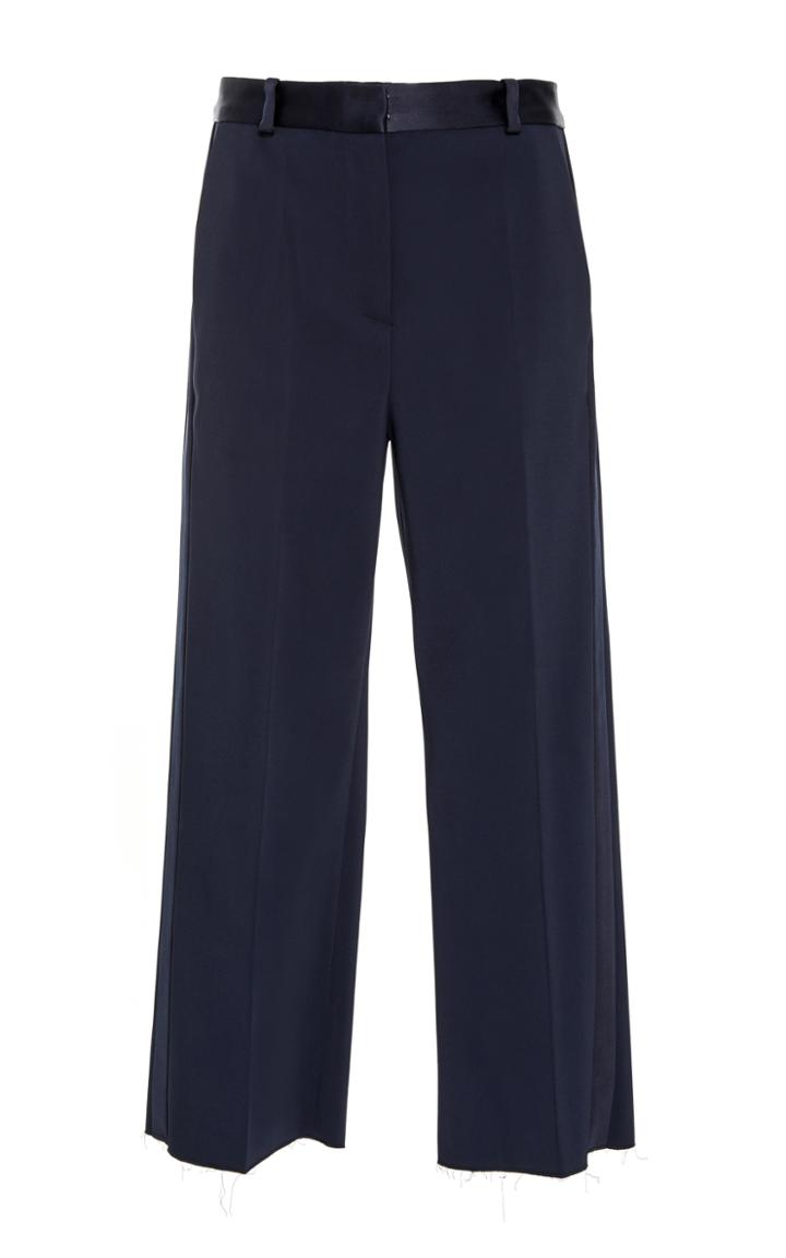 Versace Cropped Straight Leg Pant