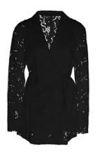 Merlette Zahara Eyelet Lace Wrap Jacket