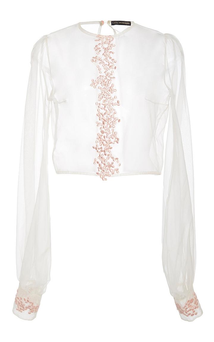 Lana Mueller Calla Cropped Blouse