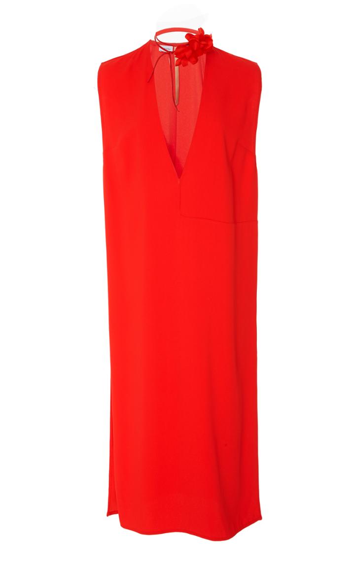 Summa Sleeveless V-neck Dress