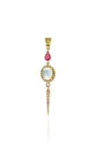 Holly Dyment Single Go Lightly Stiletto Moonstone Earring