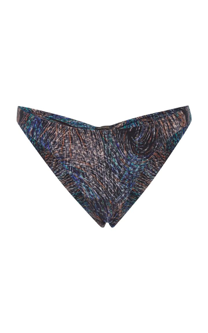 Salinas Flash Ruched Back Bikini Bottom