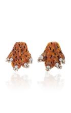 Rebecca De Ravenel Lea Leopard Earring