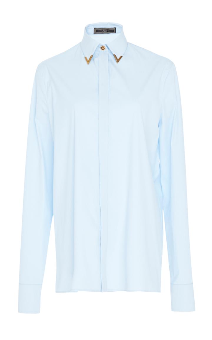 Versace Stretch Poplin Shirt