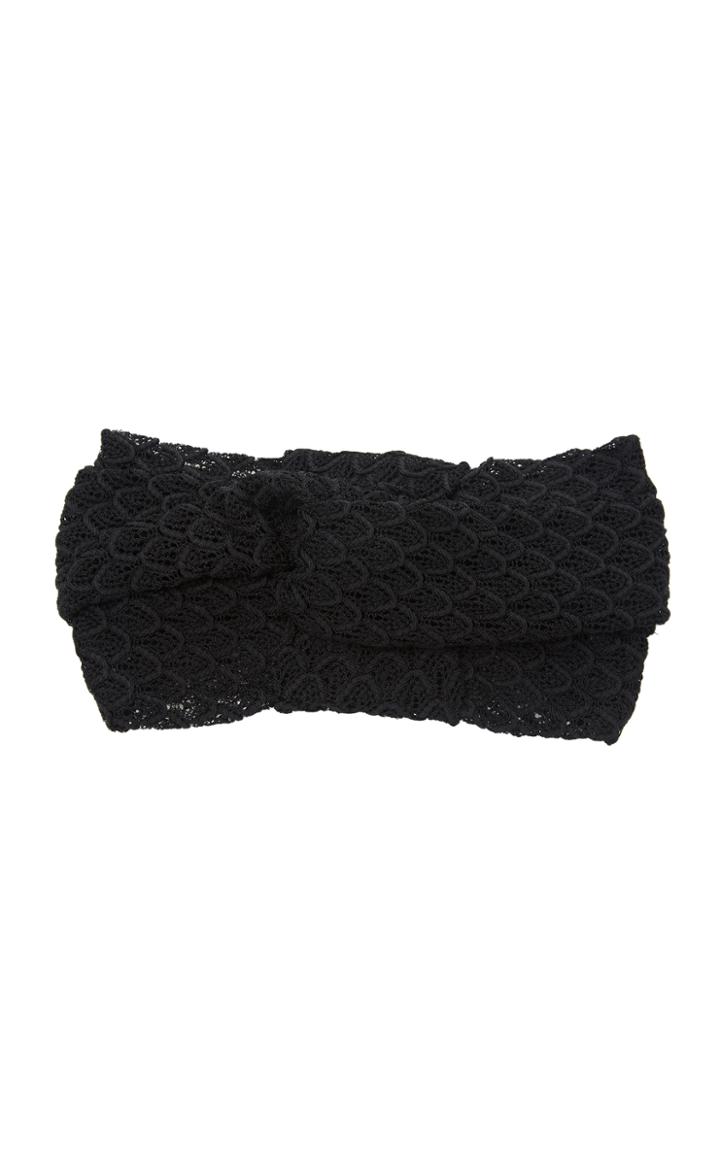 Missoni Mare Knotted Crochet-knit Headband