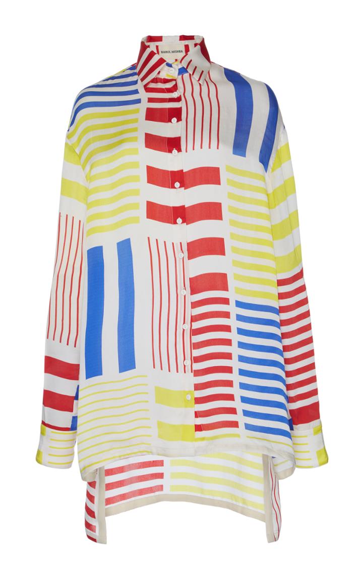 Rahul Mishra Mondrian Inspired Oversized Shirt