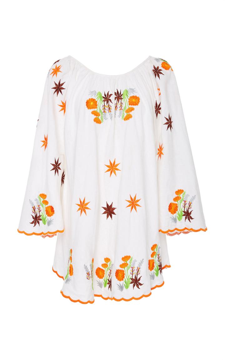 Innika Choo Bell Sleeve Flower Top