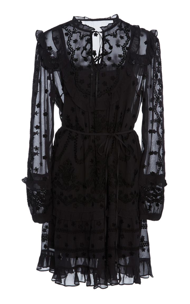 Needle & Thread Jazz Polka Dot Mini Dress