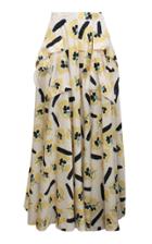 Moda Operandi Rejina Pyo Lena Pocket-detailed Floral Satin Twill Full Maxi Skirt