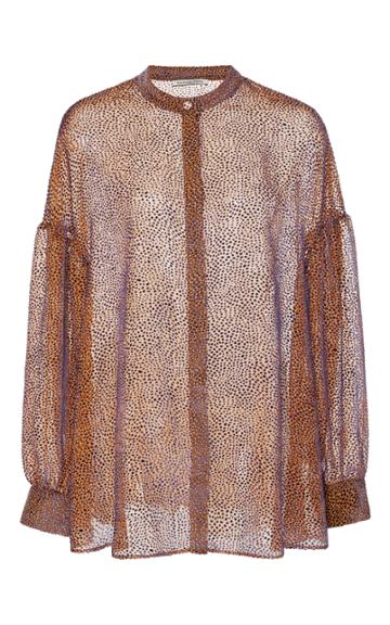 Maison Pre Gigot Sleeve Blouse
