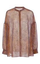 Maison Pre Gigot Sleeve Blouse
