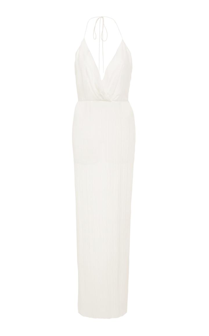 Greta Boldini Lena Pleated Evening Dress