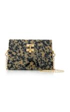 Edie Parker Miss Mini Tortoise Print Acrylic Bag