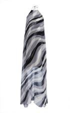 Jeffrey Dodd Draped Halter Maxi Dress