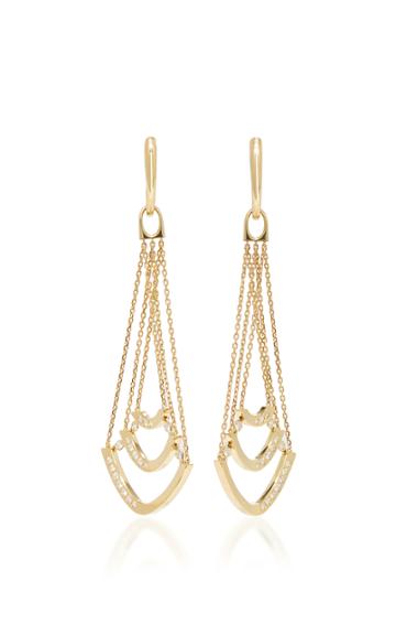 Qayten X.f. Yellow Gold Earrings