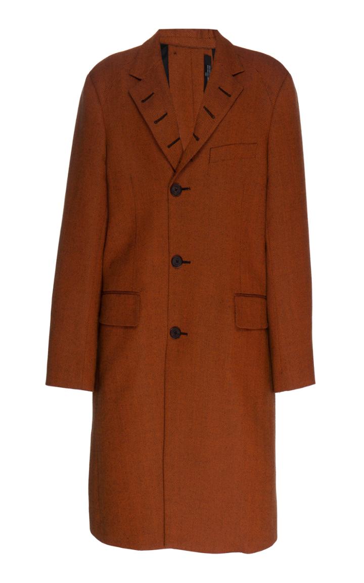 Rokh Wool-blend Overcoat Blazer