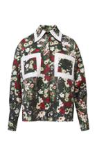 Anouki Multicolor Flower Print Shirt Jacket