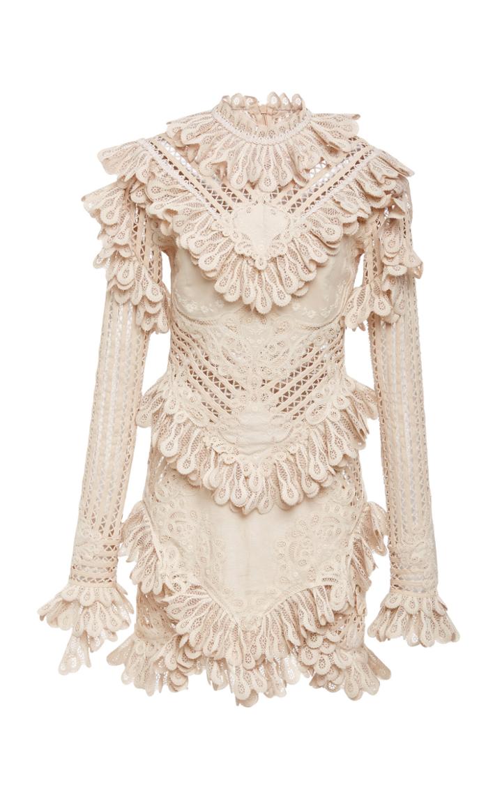 Zimmermann Unbridled Battenberg Dress