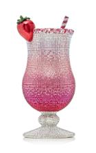 Judith Leiber Couture Cocktail Pink Lady Clutch