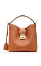 Mark Cross Murphy Small Textured-leather Bucket Bag