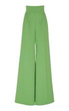 Emilia Wickstead Elisa Stretch-crepe Wide-leg Pants