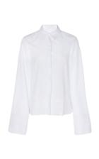 Noon By Noor Helen Scarf Weave Cotton Shirt