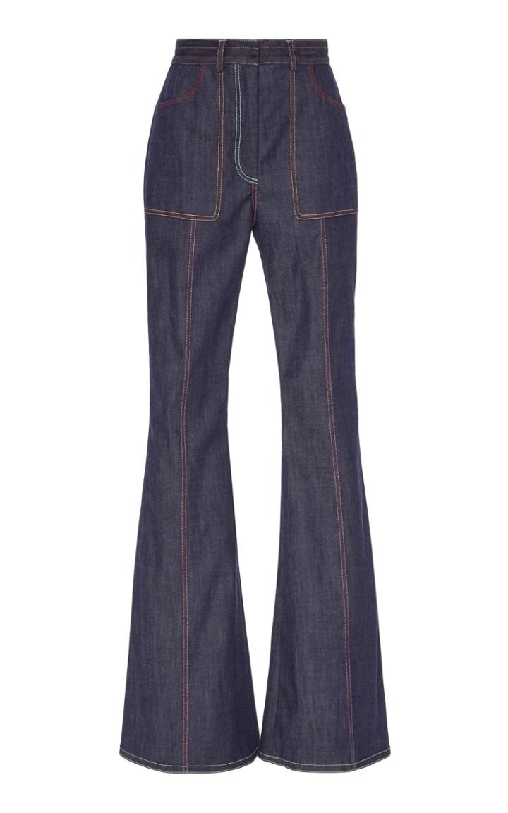 Prabal Gurung High-rise Bootcut Jeans