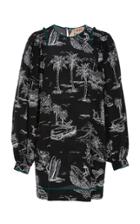 N 21 N&deg;21 Long Sleeve Printed Dress